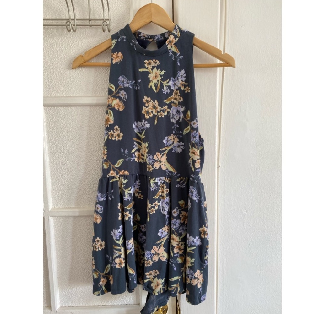 Kim Chi Blue Romper
